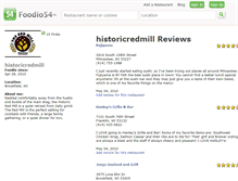 Tablet Screenshot of historicredmill.foodio54.com