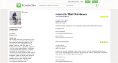 Desktop Screenshot of neanderthal.foodio54.com