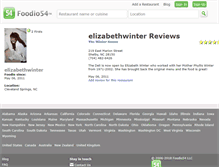 Tablet Screenshot of elizabethwinter.foodio54.com