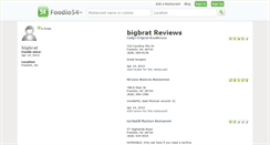 Desktop Screenshot of bigbrat.foodio54.com