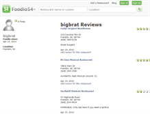 Tablet Screenshot of bigbrat.foodio54.com