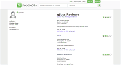Desktop Screenshot of gjlutz.foodio54.com