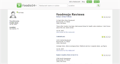 Desktop Screenshot of foodmojo.foodio54.com
