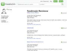 Tablet Screenshot of foodmojo.foodio54.com