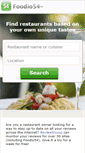 Mobile Screenshot of foodio54.com