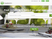 Tablet Screenshot of foodio54.com