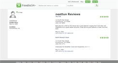 Desktop Screenshot of nesttun.foodio54.com