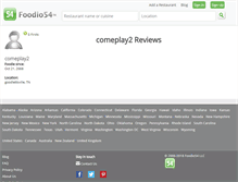 Tablet Screenshot of comeplay2.foodio54.com