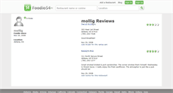 Desktop Screenshot of mollig.foodio54.com