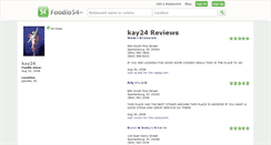 Desktop Screenshot of kay24.foodio54.com